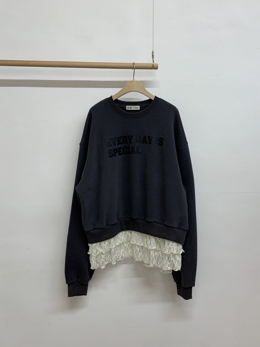 MORE THAN-P韓國直郵㊣女裝新款推薦職業休閑時尚人氣衛衣MORE THAN衛衣圖色3