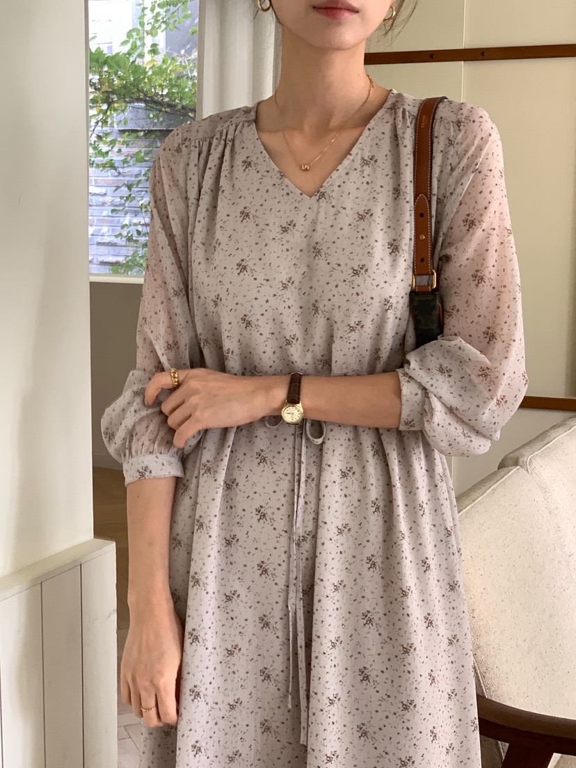 TERRACE東大門㊣實拍女士新品25秋冬職業真品時尚熱賣連衣裙TERRACE連衣裙