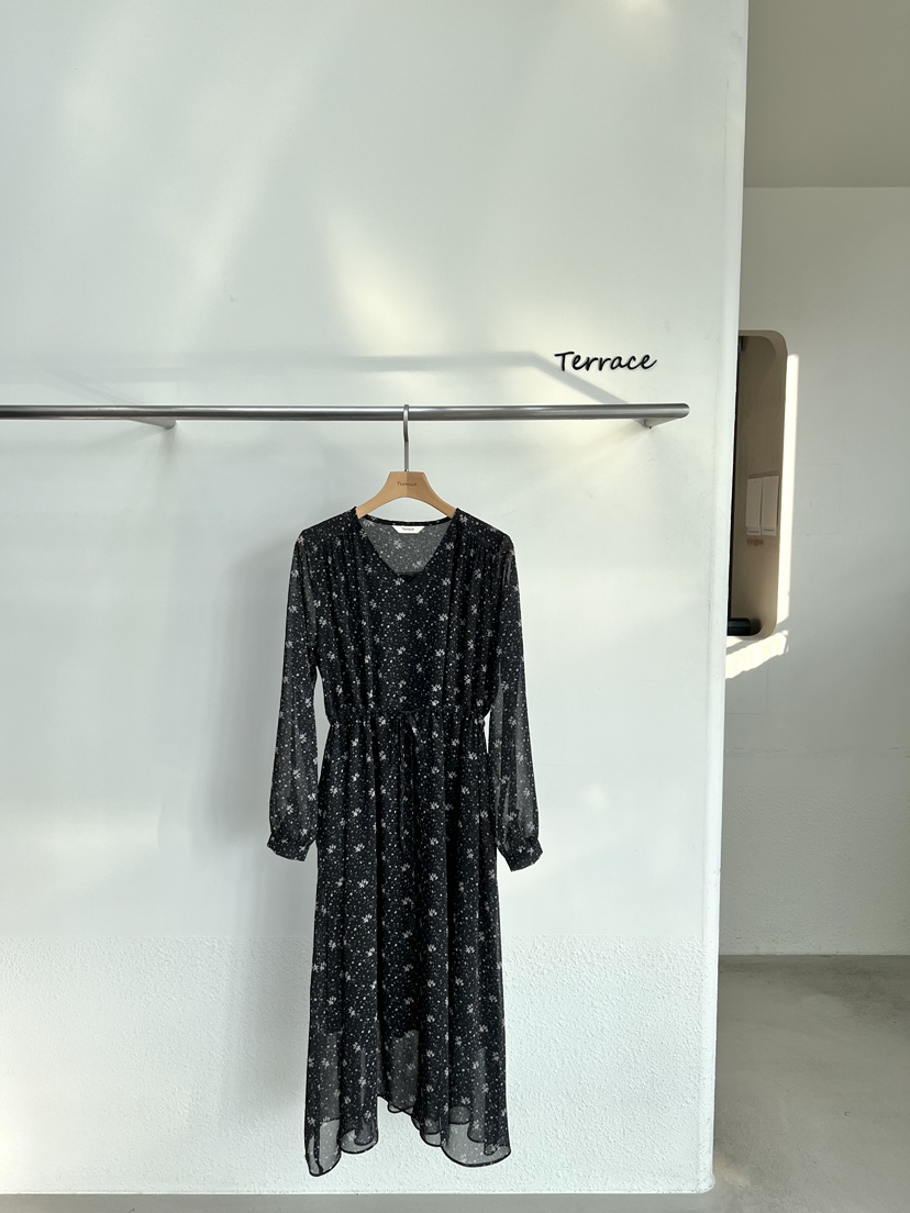 TERRACE東大門㊣實拍女士新品25秋冬職業真品時尚熱賣連衣裙TERRACE連衣裙圖色3