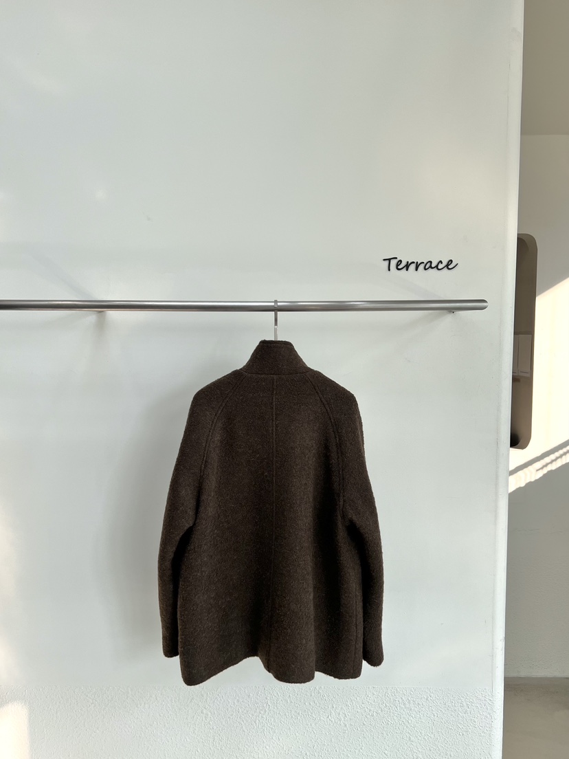 TERRACE韓國直郵㊣女裝新品職業時尚熱賣25秋冬人氣夾克羊毛TERRACE夾克