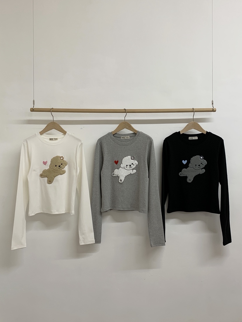 MORE THAN-P東大門㊣直郵女裝新款時尚真品人氣休閑長袖T恤MORE THAN長袖T恤
