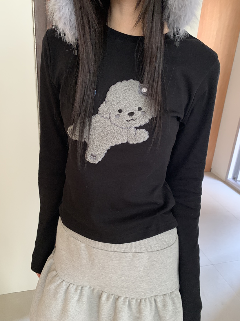 MORE THAN-P東大門㊣直郵女裝新款時尚真品人氣休閑長袖T恤MORE THAN長袖T恤