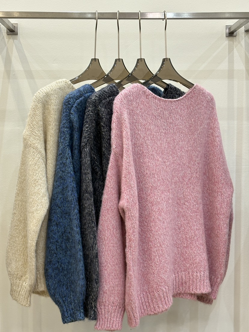 CICI韓國代購㊣女士新款職業熱賣25秋冬休閑推薦真品針織衫V領Ci Ci針織衫