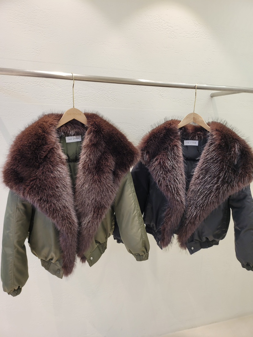 THE OTHER東大門㊣代購女裝新品人氣時尚真品職業夾克毛皮THE OTHER夾克