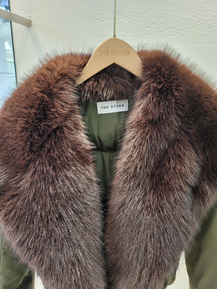 THE OTHER東大門㊣代購女裝新品人氣時尚真品職業夾克毛皮THE OTHER夾克