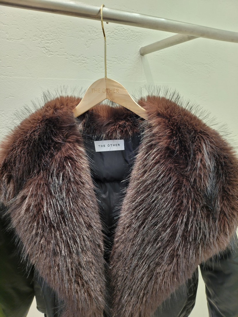 THE OTHER東大門㊣代購女裝新品人氣時尚真品職業夾克毛皮THE OTHER夾克