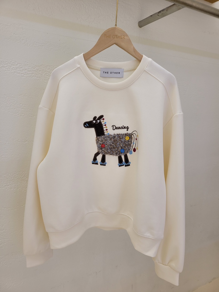 THE OTHER東大門㊣直郵女士新款職業推薦時尚熱賣25秋冬衛衣THE OTHER衛衣圖色2