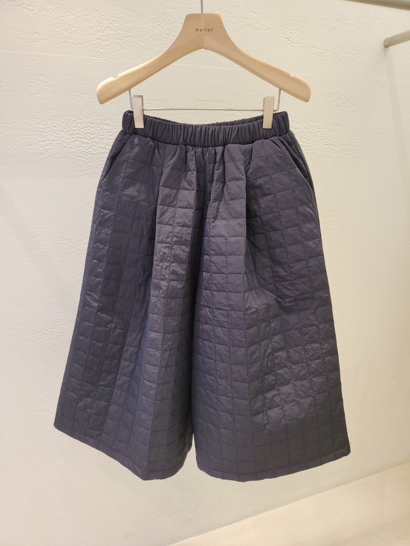 THE OTHER韓國直郵㊣女裝新品職業休閑25秋冬人氣短褲絎縫THE OTHER短褲圖色2