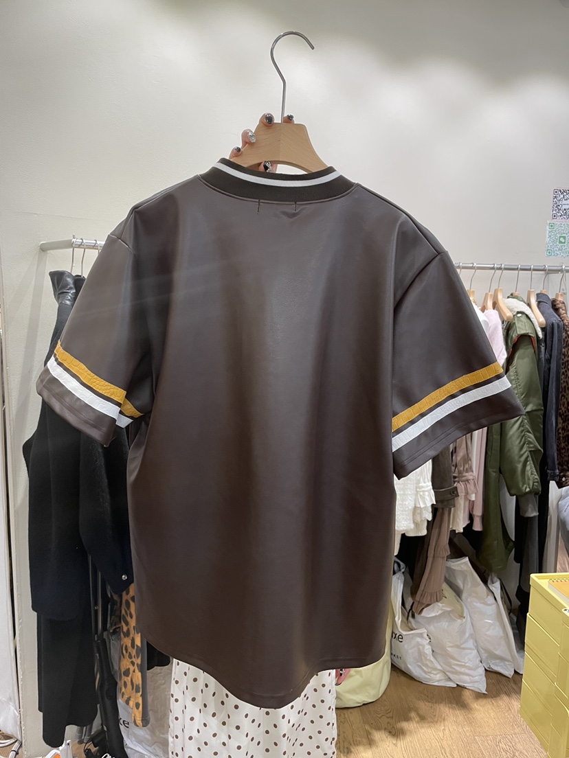 AUVERFIT韓國代購㊣女裝新品休閑人氣推薦職業25秋冬熱賣T恤AUVERFITT恤