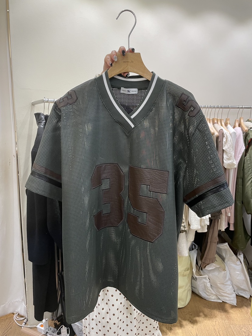 AUVERFIT韓國代購㊣女裝新品休閑人氣推薦職業25秋冬熱賣T恤AUVERFITT恤圖色2