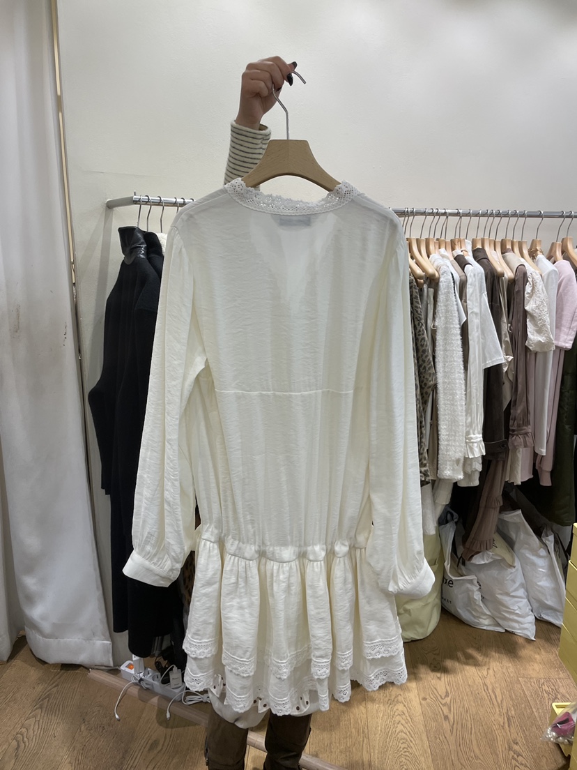 AUVERFIT東大門㊣代購女裝新款熱賣職業真品25秋冬推薦連衣裙AUVERFIT連衣裙