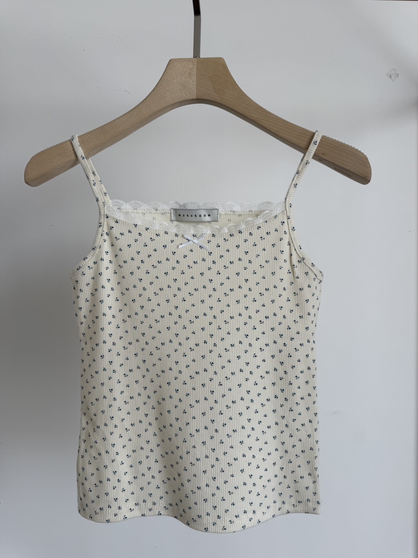 MUSHROOM-A東大門㊣直郵女士新品職業真品休閑熱賣吊帶背心MUSHROOM吊帶/背心圖色1