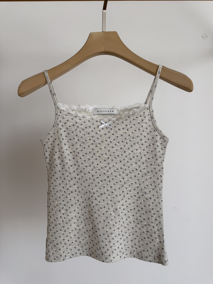 MUSHROOM-A東大門㊣直郵女士新品職業真品休閑熱賣吊帶背心MUSHROOM吊帶/背心圖色2
