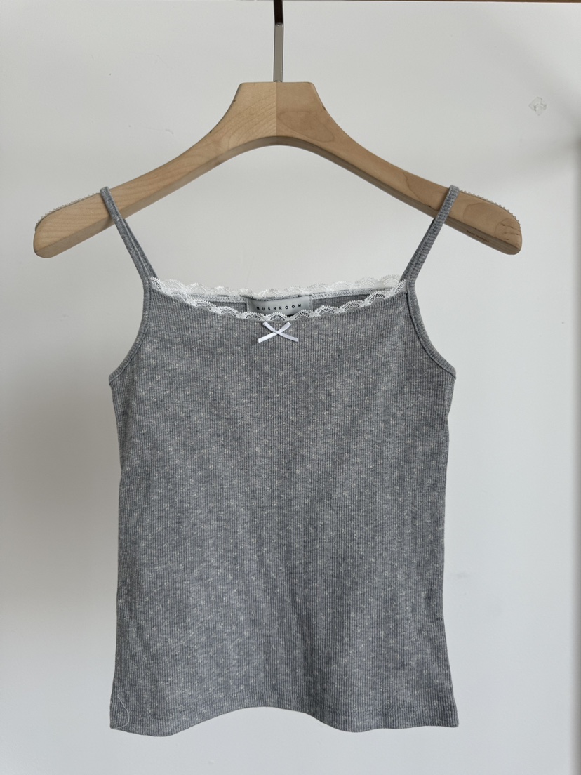 MUSHROOM-A東大門㊣直郵女士新品職業真品休閑熱賣吊帶背心MUSHROOM吊帶/背心圖色3