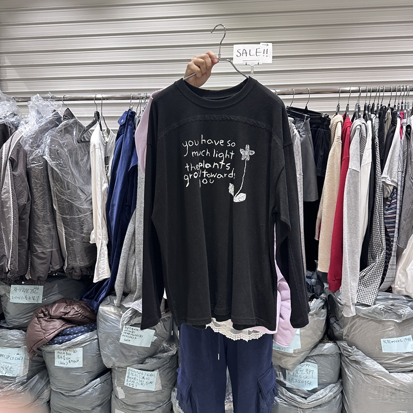 BRICKLANE韓國直郵㊣女士新品熱賣休閑時尚人氣推薦長袖T恤BRICKLANE長袖T恤圖色2