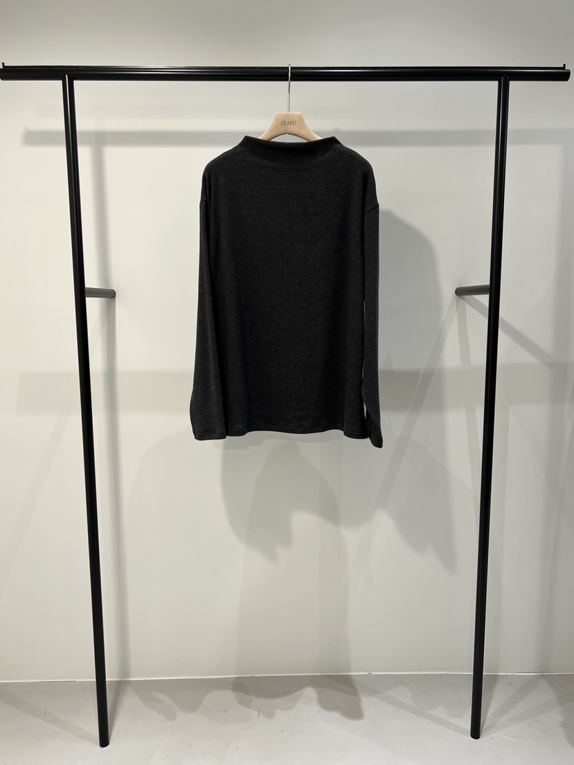 CLAFO韓國直郵㊣女裝新款時尚25秋冬熱賣職業長袖T恤安哥拉CLAFO長袖T恤圖色3