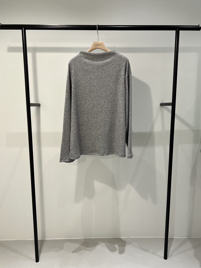 CLAFO韓國直郵㊣女裝新款時尚25秋冬熱賣職業長袖T恤安哥拉CLAFO長袖T恤圖色4