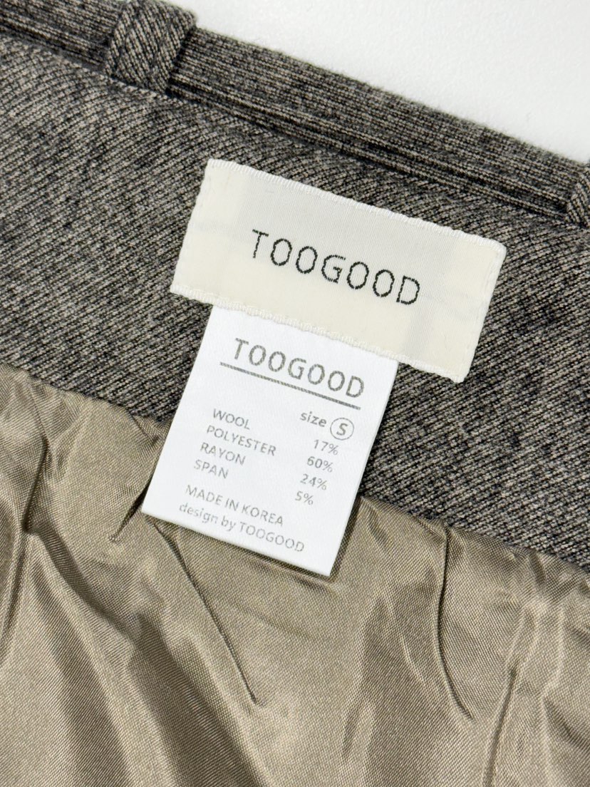 TOOGOOD東大門㊣代購女裝新品休閑推薦熱賣25秋冬長裙百褶褶裙TOOGOOD長裙