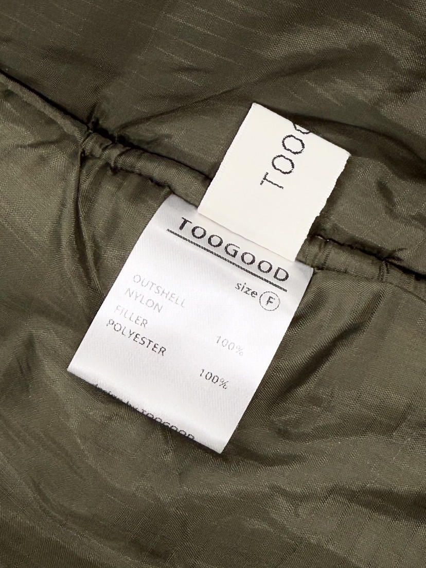 TOOGOOD韓國直郵㊣女士新品職業25秋冬人氣休閑時尚長款棉服TOOGOOD長款棉服