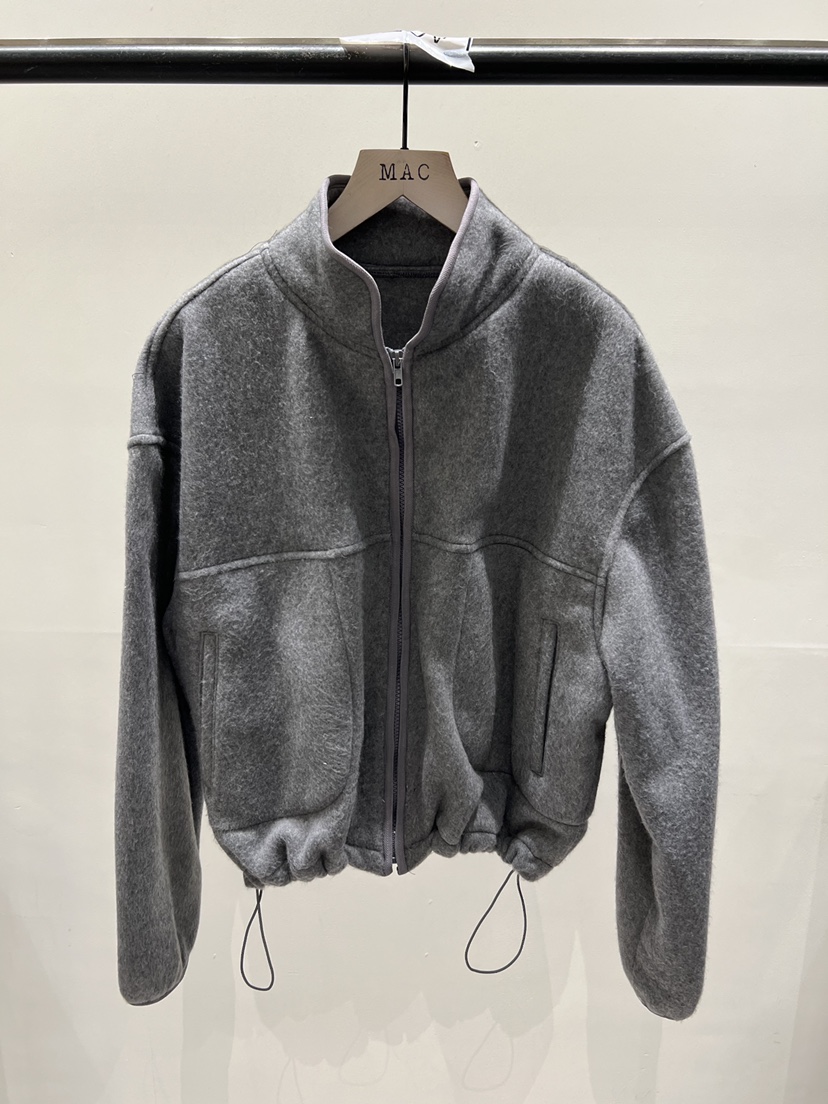 MAC韓國直郵㊣女士新款人氣時尚真品推薦25秋冬熱賣夾克拉鏈THE FORWARD MAC夾克圖色1