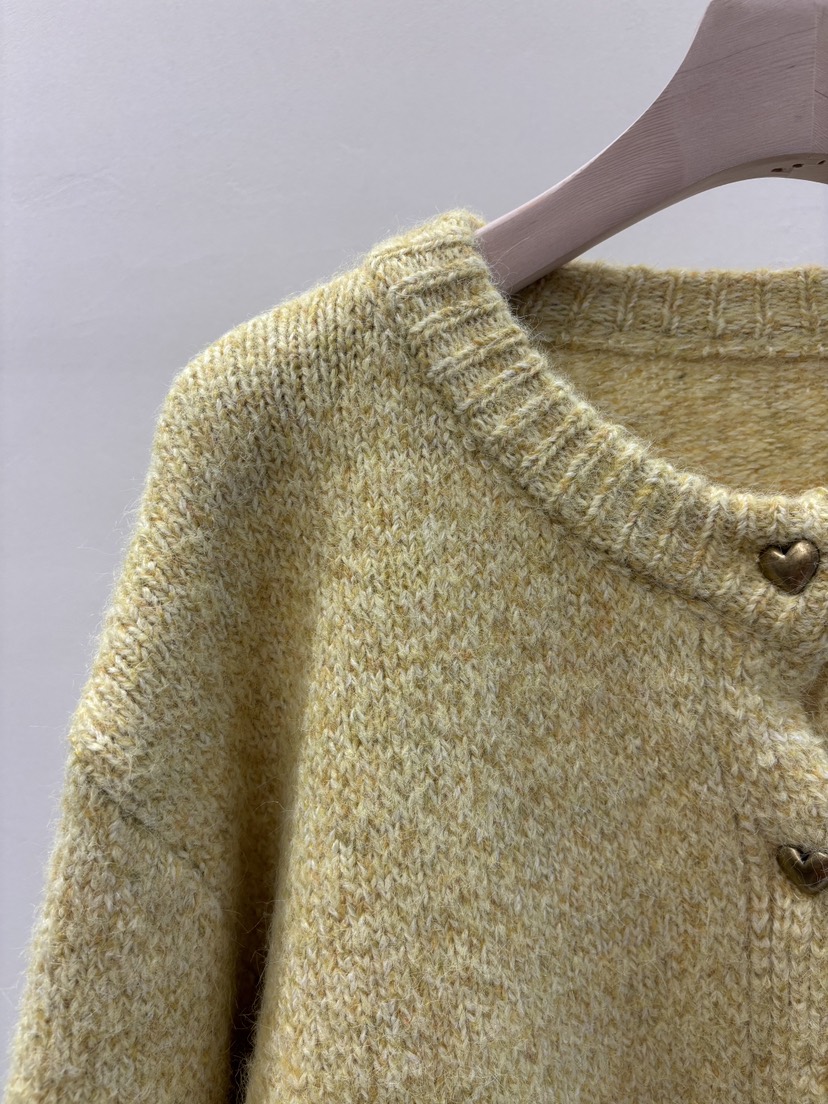 MABE韓國代購㊣女士新品25秋冬時尚真品推薦人氣針織衫開襟衫MABE針織衫