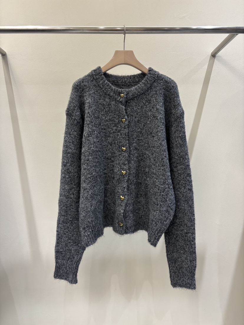 MABE韓國代購㊣女士新品25秋冬時尚真品推薦人氣針織衫開襟衫MABE針織衫圖色3