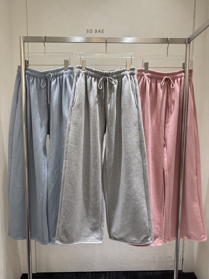 SO BAE韓國代購㊣女裝新款熱賣休閑職業時尚推薦休閑褲加絨SO BAE休閑褲
