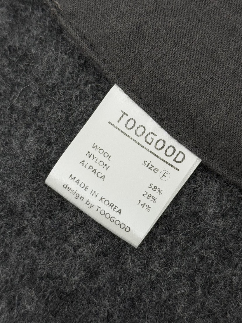 TOOGOOD東大門㊣實拍女裝新品25秋冬推薦時尚真品休閑馬甲羊毛TOOGOOD馬甲
