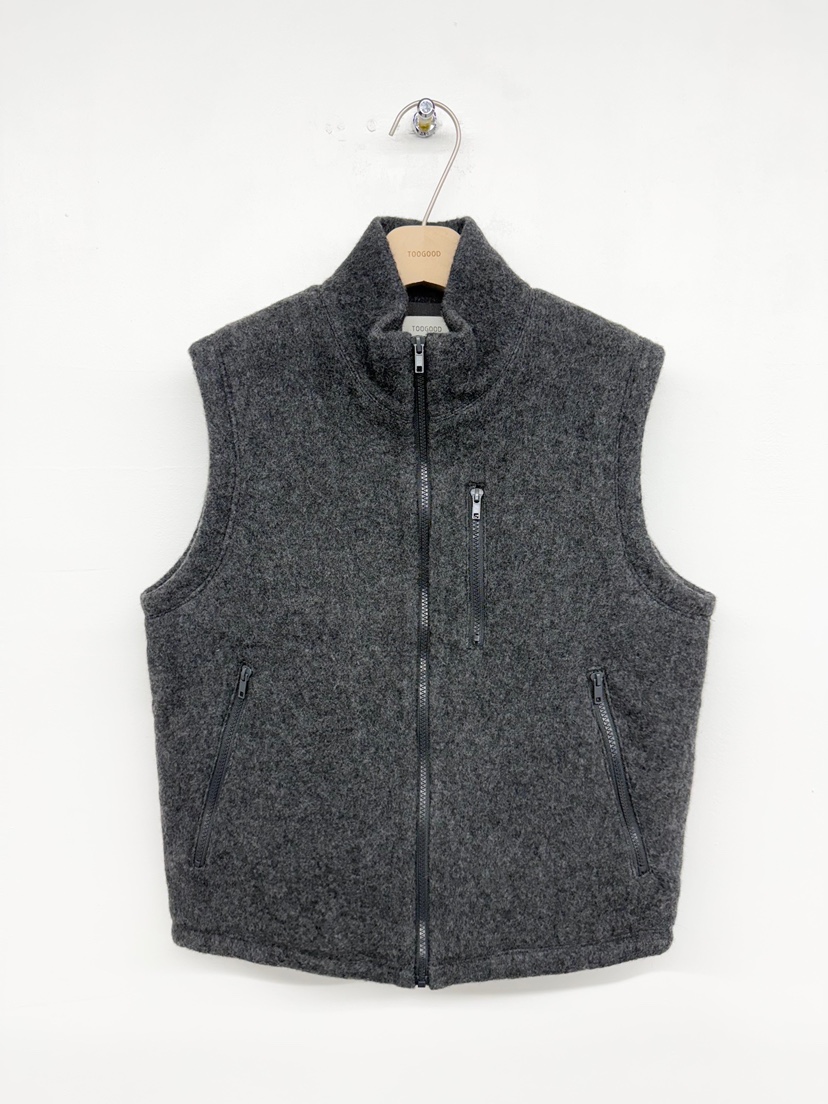TOOGOOD東大門㊣實拍女裝新品25秋冬推薦時尚真品休閑馬甲羊毛TOOGOOD馬甲圖色1