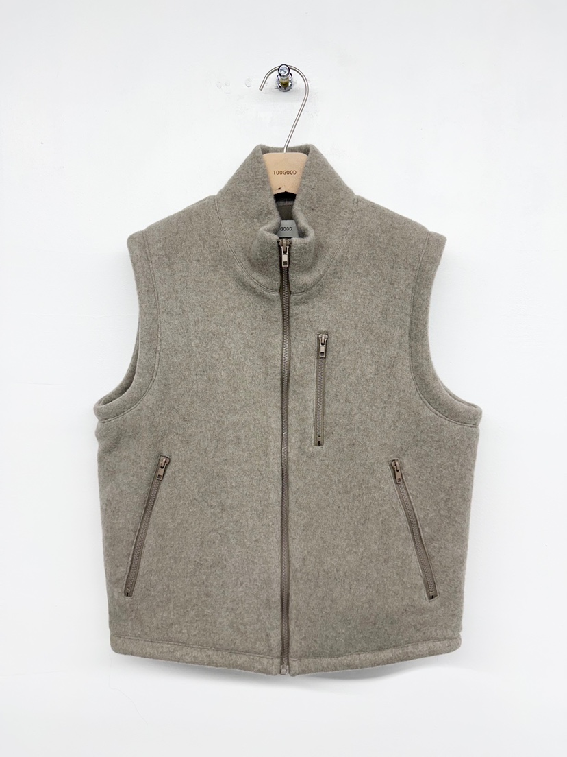 TOOGOOD東大門㊣實拍女裝新品25秋冬推薦時尚真品休閑馬甲羊毛TOOGOOD馬甲圖色2