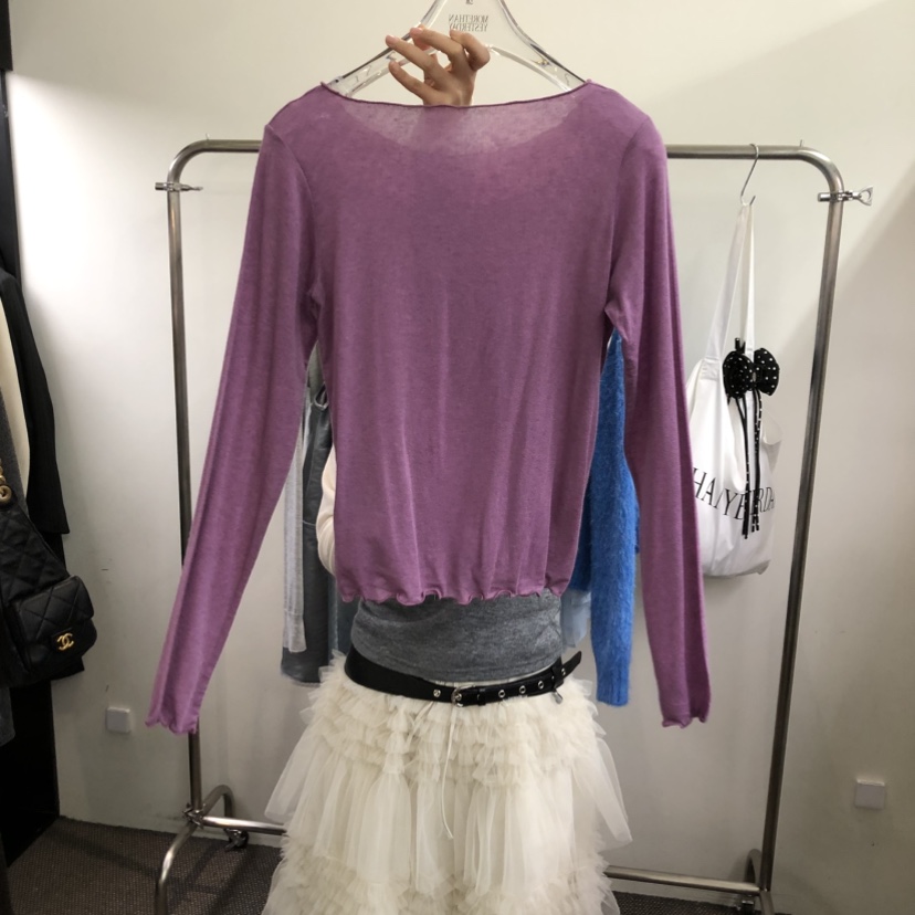 MORE THAN YESTERDAY/LOVE YOU SO MUCH韓國直郵㊣女士新款25秋冬長袖T恤LYSM/MORE THAN YESTERDAY長袖T恤