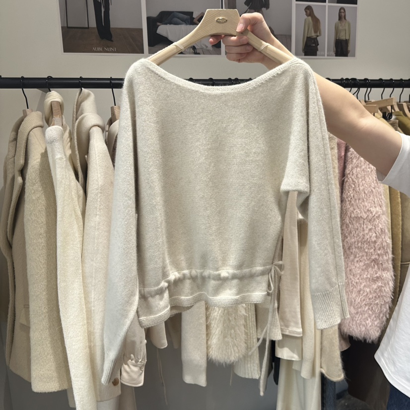 aube nunt東大門㊣直郵女裝新品25秋冬人氣熱賣真品針織衫aube nunt針織衫圖色2