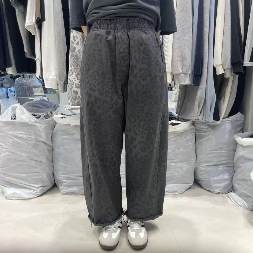 GOLDCOAST東大門㊣直郵女士新品熱賣真品人氣推薦休閑褲豹紋GOLDCOAST休閑褲圖色2