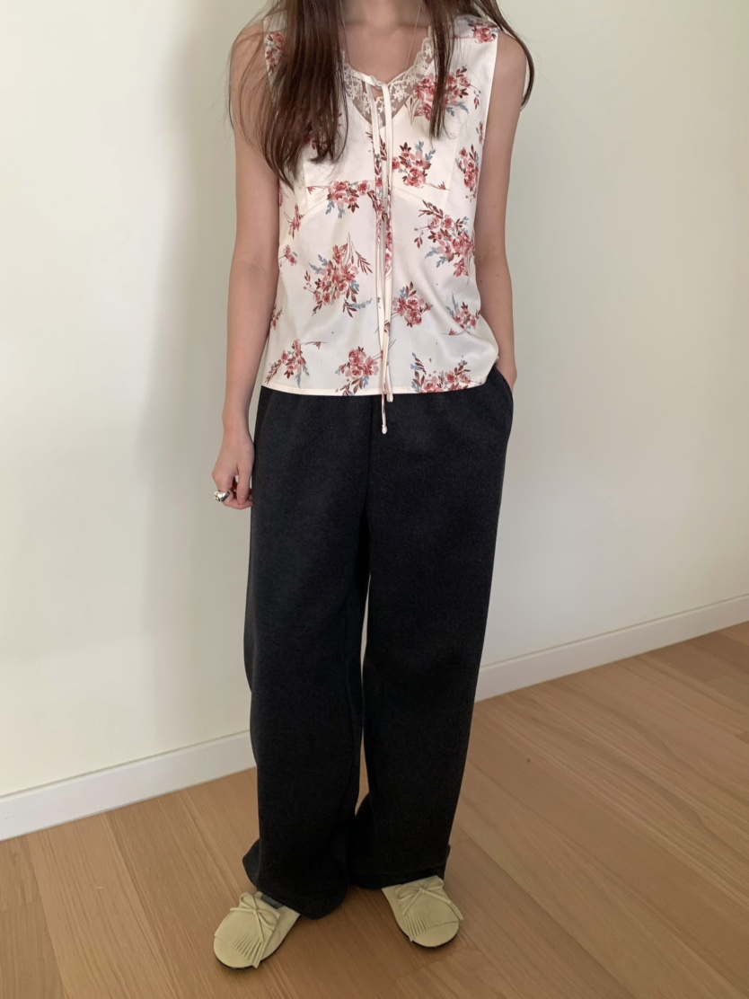 PEBBLE韓國代購㊣女士新品職業熱賣真品時尚休閑休閑褲羊毛PEBBLE/LAYER休閑褲