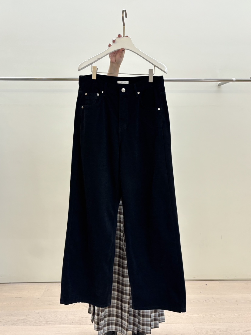 PEBBLE東大門㊣直郵女裝新款25秋冬休閑熱賣人氣時尚休閑褲PEBBLE/LAYER休閑褲