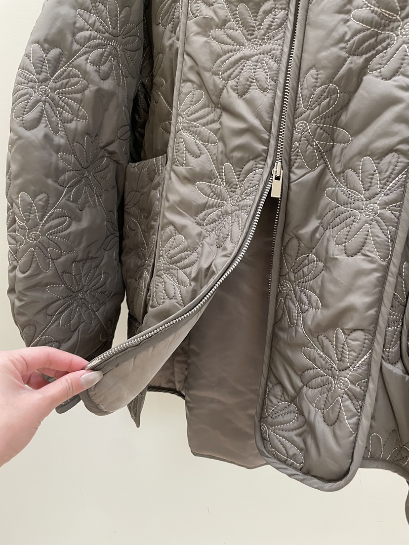 PEBBLE韓國直郵㊣女士新款熱賣真品推薦時尚25秋冬夾克刺繡絎縫PEBBLE/LAYER夾克