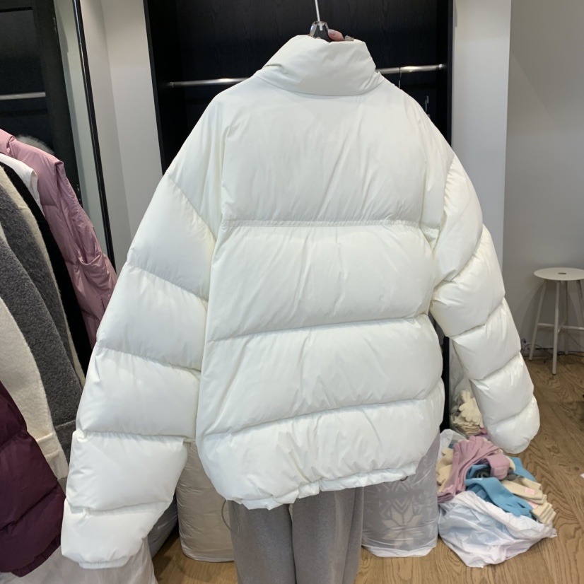 RIVEROOM東大門㊣實拍女士新品推薦職業熱賣短款羽絨服鵝絨RIVEROOM短款羽絨服