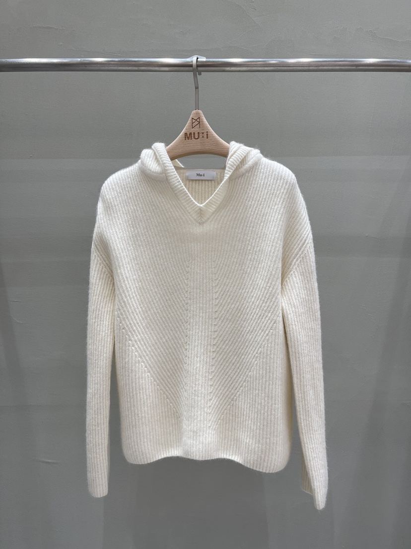 THE MUI韓國直郵㊣女裝新品推薦職業真品熱賣25秋冬針織衫THE MUI針織衫圖色1白色