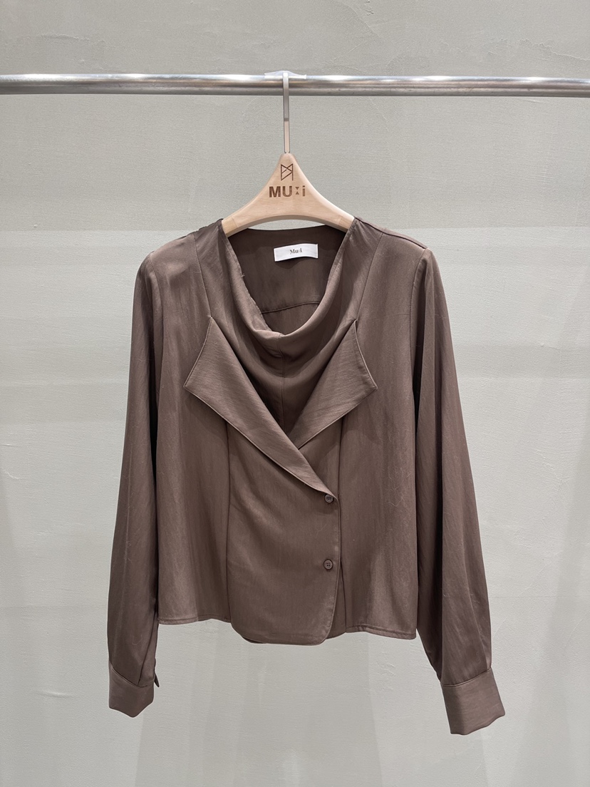 THE MUI東大門㊣代購女士新品休閑推薦職業真品襯衫蕾絲衫THE MUI襯衫/蕾絲衫圖色2