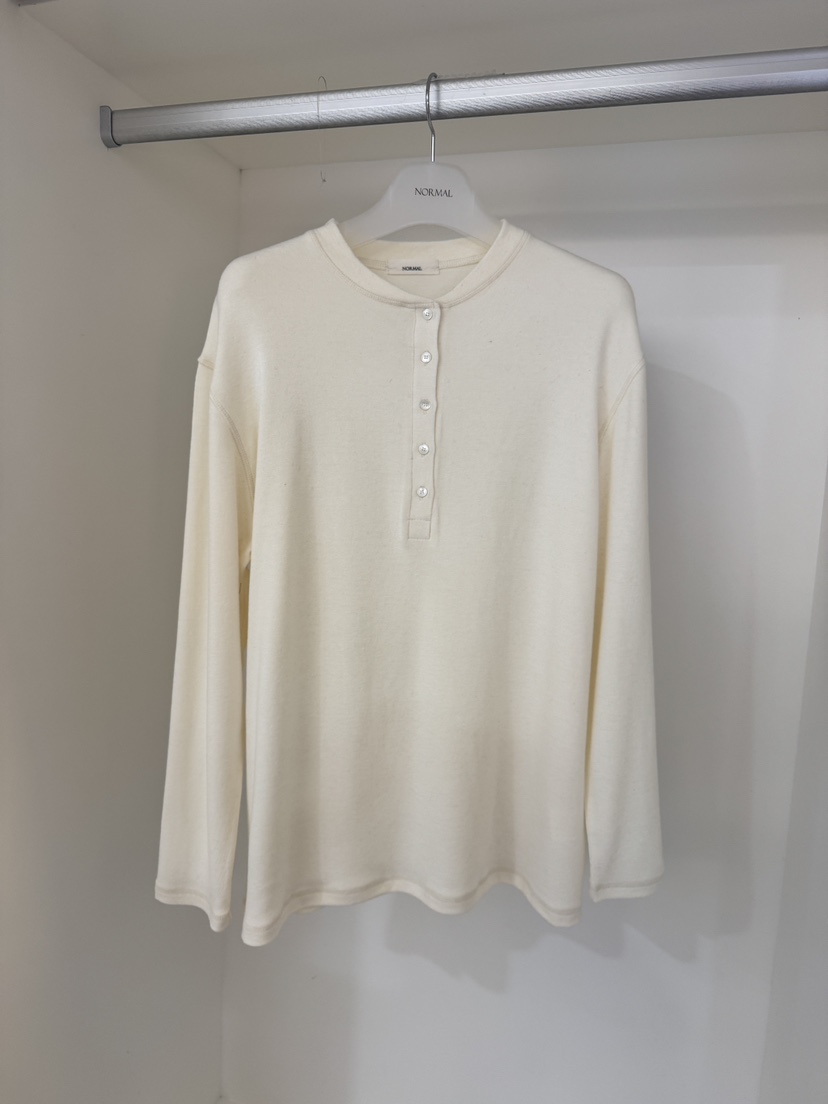 NORMAL韓國直郵㊣女士新款人氣職業真品推薦時尚休閑長袖T恤NORMAL長袖T恤圖色1