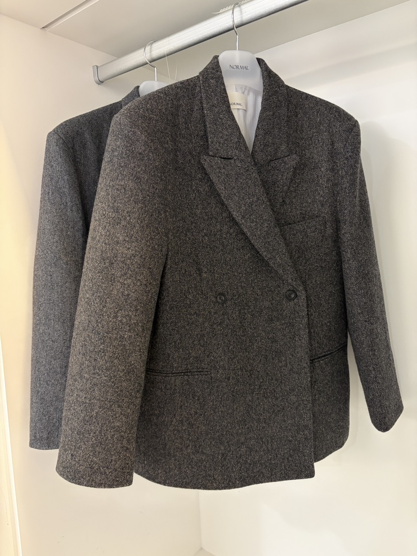 NORMAL韓國代購㊣女裝新款休閑熱賣職業25秋冬人氣推薦夾克NORMAL夾克