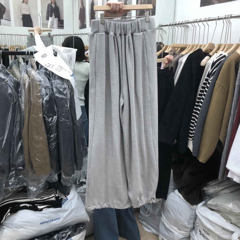 MOI-A韓國代購㊣女士新品休閑時尚熱賣真品職業人氣休閑褲MOI-A休閑褲圖色1