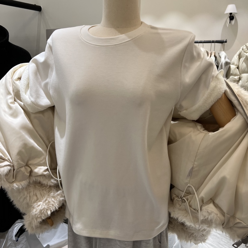 YUNBAL韓國直郵㊣女裝新品推薦職業休閑真品熱賣25秋冬人氣T恤YUNBALT恤圖色3