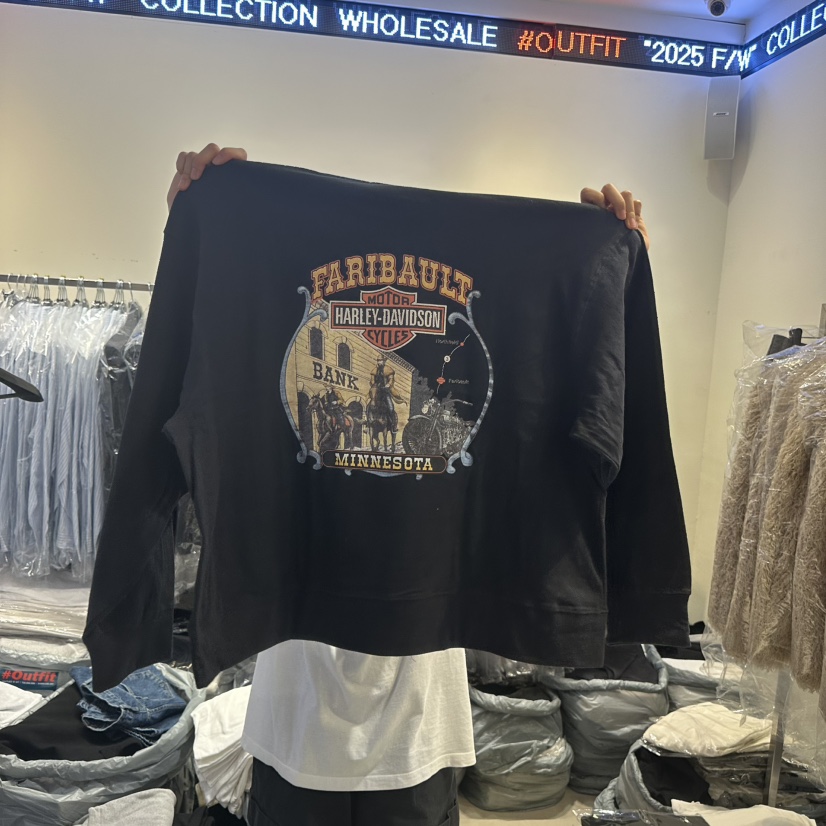 OUTFIT東大門㊣實拍女士新品人氣時尚25秋冬休閑推薦長袖T恤OUTFIT長袖T恤