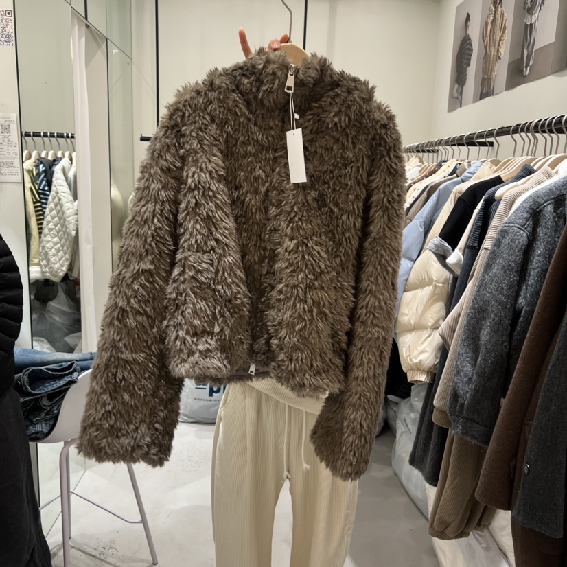 YUNBAL東大門㊣實拍女裝新品真品25秋冬熱賣推薦人氣職業夾克YUNBAL夾克圖色2