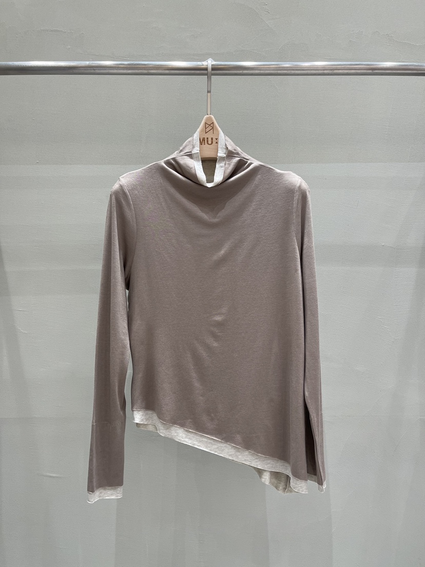 THE MUI韓國直郵㊣女裝新款真品推薦人氣25秋冬熱賣長袖T恤THE MUI長袖T恤圖色2