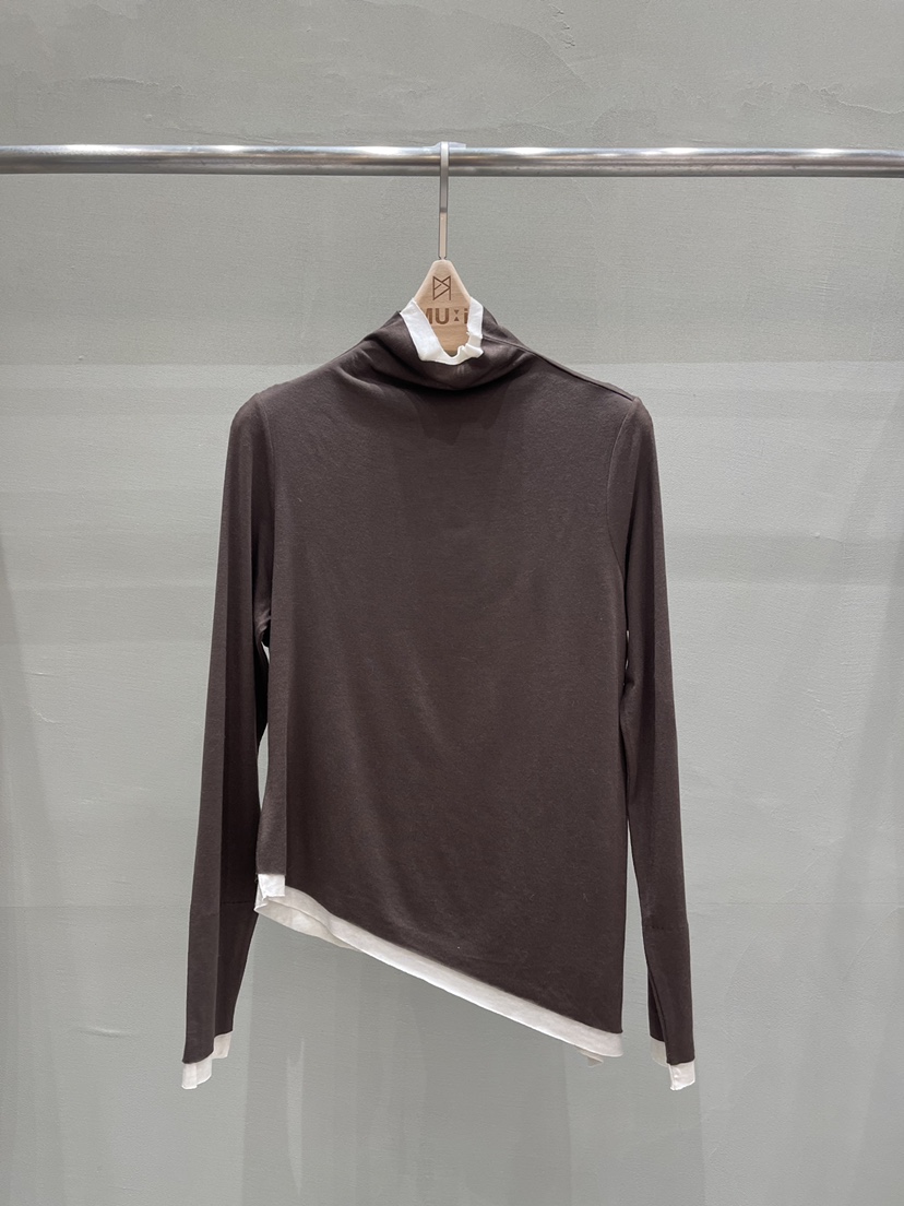 THE MUI韓國直郵㊣女裝新款真品推薦人氣25秋冬熱賣長袖T恤THE MUI長袖T恤圖色3