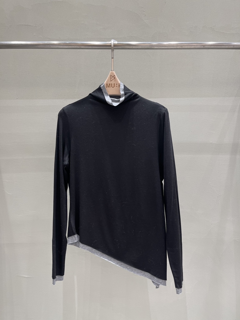 THE MUI韓國直郵㊣女裝新款真品推薦人氣25秋冬熱賣長袖T恤THE MUI長袖T恤圖色4