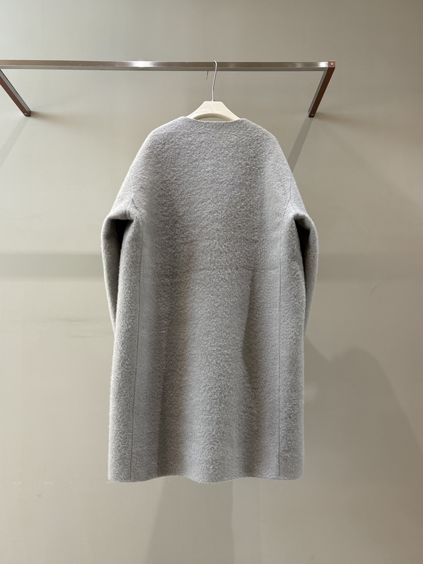 LIMED SPRUCE東大門㊣直郵女裝新款推薦25秋冬真品中長款大衣LIMED SPRUCE中長款大衣