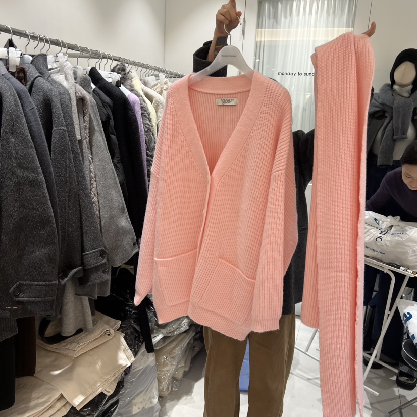 MONDAY TO SUNDAY東大門㊣代購女裝新款休閑熱賣時尚套裝MONDAY TO SUNDAY套裝圖色1